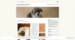 Desktop Screenshot of littlegreypoodle.wordpress.com