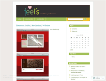 Tablet Screenshot of feelsdesign.wordpress.com