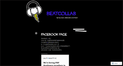 Desktop Screenshot of beatcollab.wordpress.com