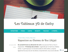 Tablet Screenshot of cathy3d.wordpress.com