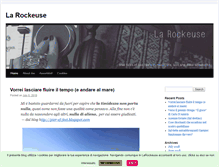 Tablet Screenshot of larockeuse.wordpress.com