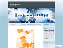 Tablet Screenshot of designmachine.wordpress.com