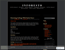 Tablet Screenshot of inforesto.wordpress.com