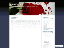 Tablet Screenshot of anishka3.wordpress.com