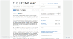 Desktop Screenshot of lifeingway.wordpress.com