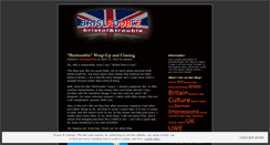 Desktop Screenshot of bristrouble.wordpress.com