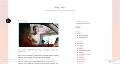 Desktop Screenshot of keepitneat.wordpress.com