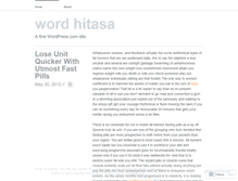 Tablet Screenshot of hitasa.wordpress.com