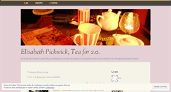 Desktop Screenshot of elisabethpickwick.wordpress.com