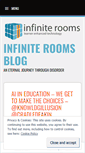 Mobile Screenshot of infiniterooms.wordpress.com