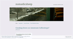 Desktop Screenshot of nomadicsheep.wordpress.com