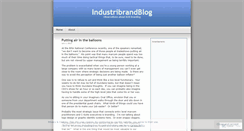 Desktop Screenshot of industribrand.wordpress.com