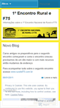 Mobile Screenshot of encontroruralef75.wordpress.com