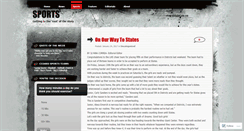 Desktop Screenshot of cedarssportsblog.wordpress.com