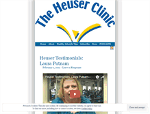 Tablet Screenshot of heuserclinic.wordpress.com