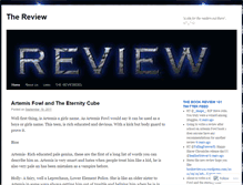 Tablet Screenshot of bookreview101.wordpress.com