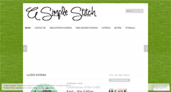 Desktop Screenshot of knittichristi.wordpress.com
