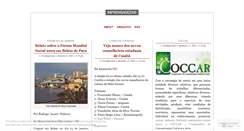 Desktop Screenshot of imprensadezine.wordpress.com