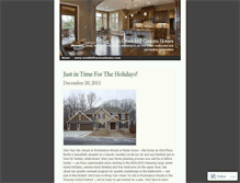 Tablet Screenshot of creekhillcustomhomes.wordpress.com