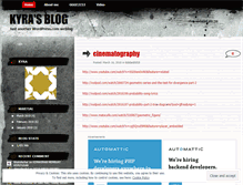 Tablet Screenshot of kyrayusof.wordpress.com