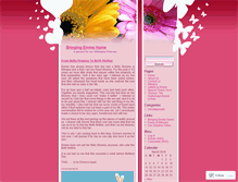 Tablet Screenshot of bringingemmehome.wordpress.com