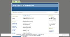 Desktop Screenshot of inarchives.wordpress.com