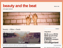 Tablet Screenshot of beautifulbeats.wordpress.com