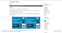 Desktop Screenshot of onderdak.wordpress.com