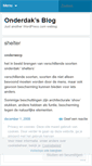 Mobile Screenshot of onderdak.wordpress.com