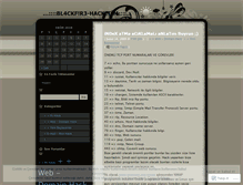 Tablet Screenshot of blackfirehack.wordpress.com
