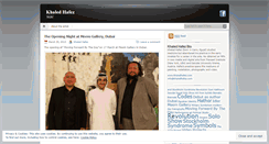 Desktop Screenshot of khaledhafezblog.wordpress.com