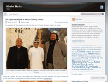 Tablet Screenshot of khaledhafezblog.wordpress.com