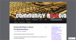 Desktop Screenshot of communityraedio.wordpress.com