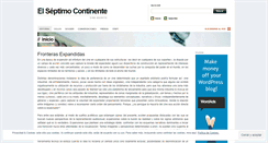 Desktop Screenshot of el7continente.wordpress.com