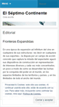 Mobile Screenshot of el7continente.wordpress.com
