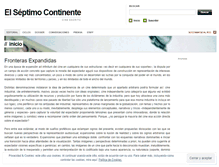 Tablet Screenshot of el7continente.wordpress.com