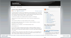 Desktop Screenshot of justoinjusto.wordpress.com