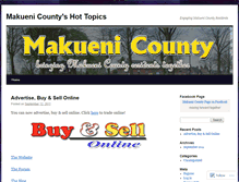 Tablet Screenshot of makuenicounty.wordpress.com