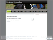 Tablet Screenshot of hundesportfreundesaar.wordpress.com