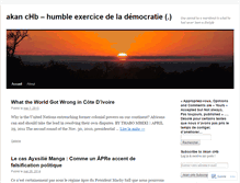 Tablet Screenshot of akandijack.wordpress.com