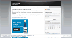 Desktop Screenshot of muzhogg.wordpress.com