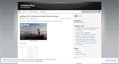 Desktop Screenshot of goldspun.wordpress.com