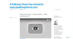 Desktop Screenshot of apathwayhome.wordpress.com