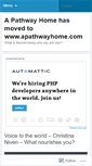 Mobile Screenshot of apathwayhome.wordpress.com