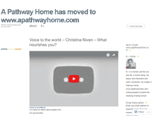Tablet Screenshot of apathwayhome.wordpress.com