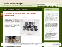Tablet Screenshot of outdoorthemescapes.wordpress.com
