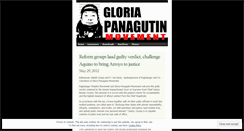 Desktop Screenshot of gloriapanagutin.wordpress.com