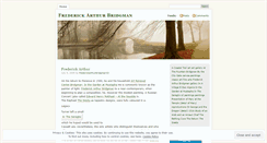 Desktop Screenshot of frederickarthurbridgman33.wordpress.com