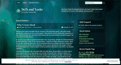 Desktop Screenshot of dotsandlocks.wordpress.com