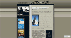 Desktop Screenshot of buchimkopf.wordpress.com